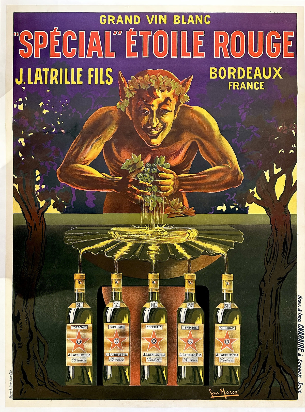 Spécial Étoile Rouge - Original Vintage Poster