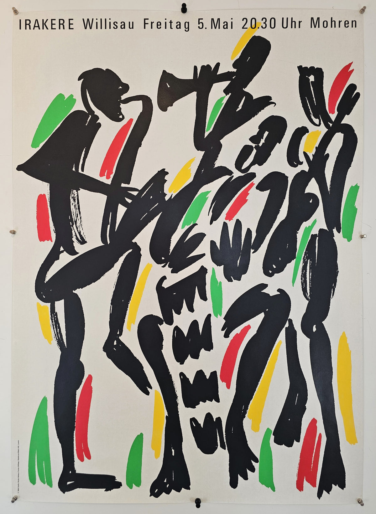 Irakere, Cuban Jazz Ensemble - Original Vintage Poster