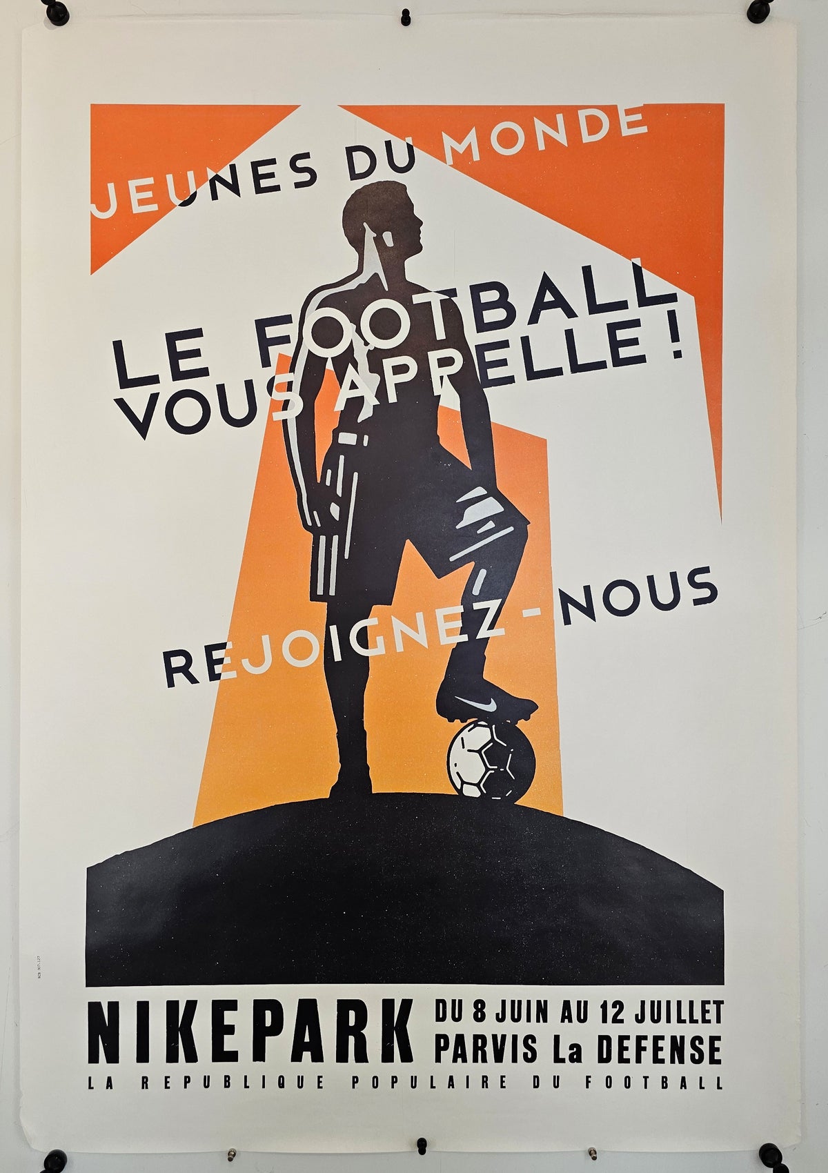 Soccer is Calling Your Name, Nike Park - Original Vintage Poster