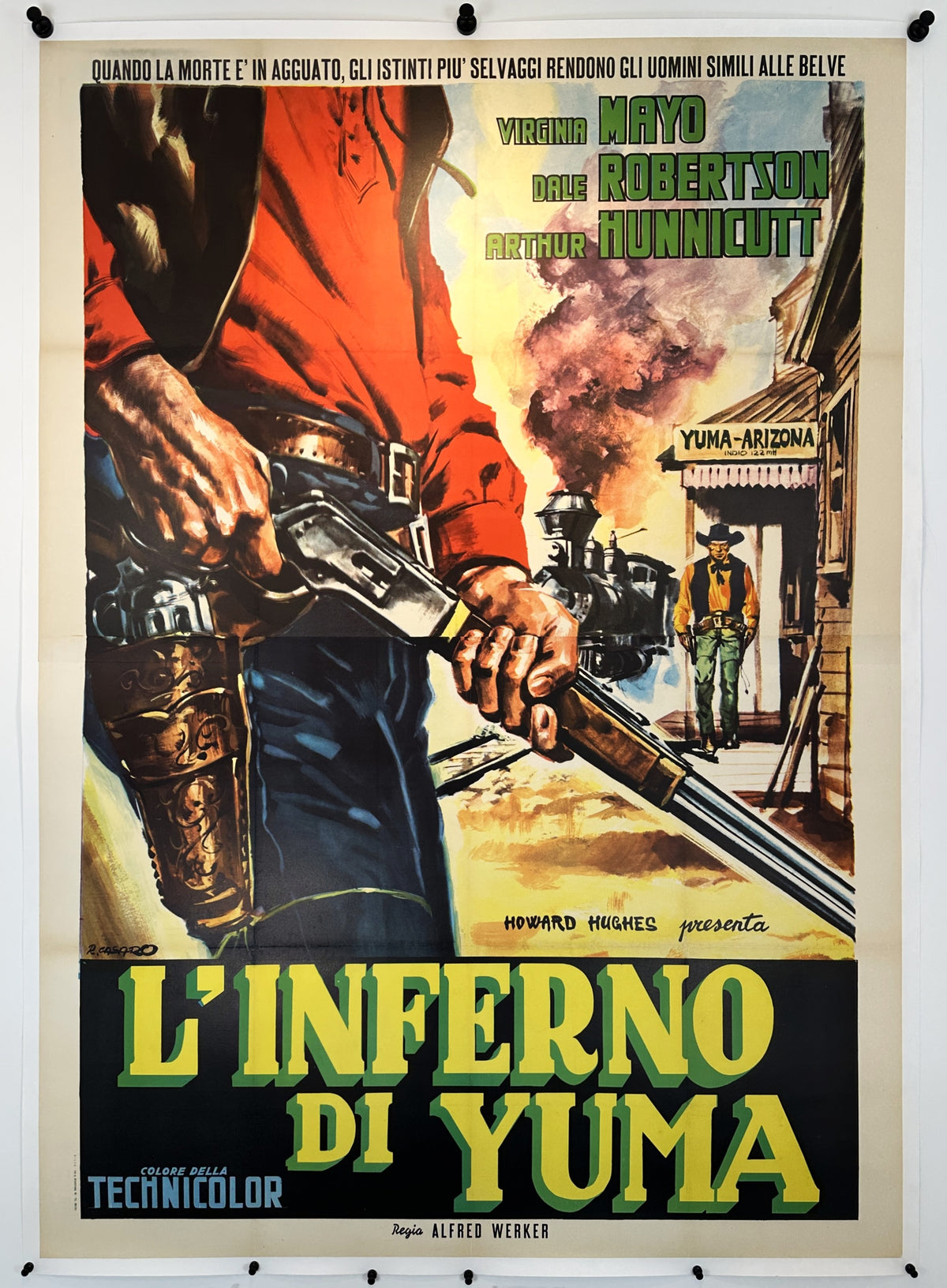 Yuma Inferno (Devil's Canyon) - Original Vintage Poster