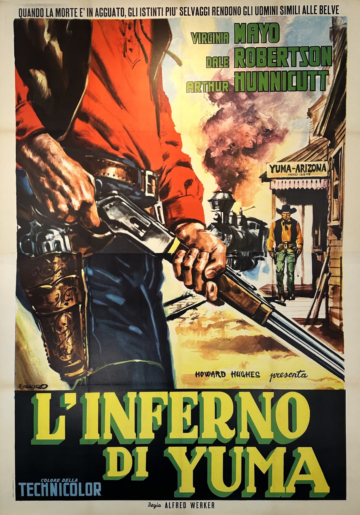 Yuma Inferno (Devil's Canyon) - Original Vintage Poster