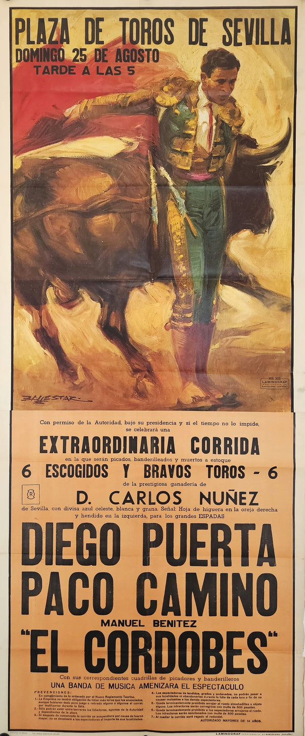 El Cordobes - Original Vintage Poster