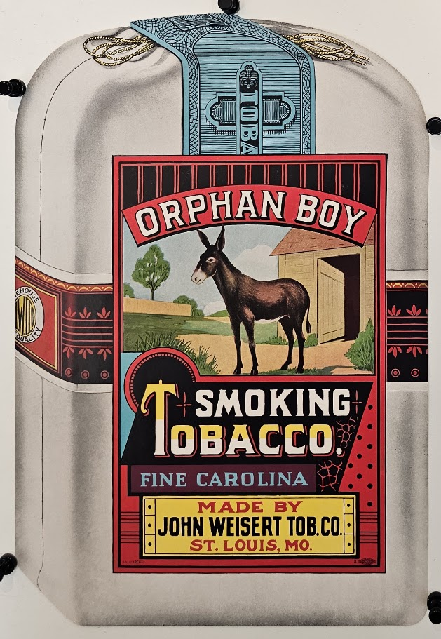 Orphan Boy Tobacco - Original Vintage Poster