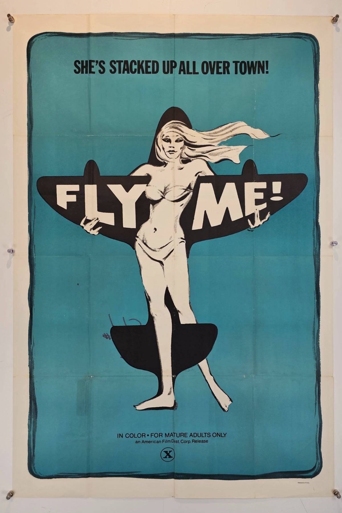 Fly Me! - Original Vintage Poster