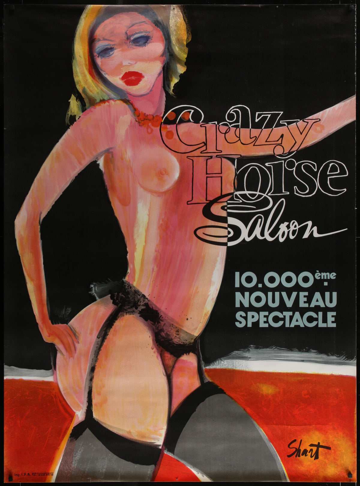 Crazy Horse - Original Vintage Poster