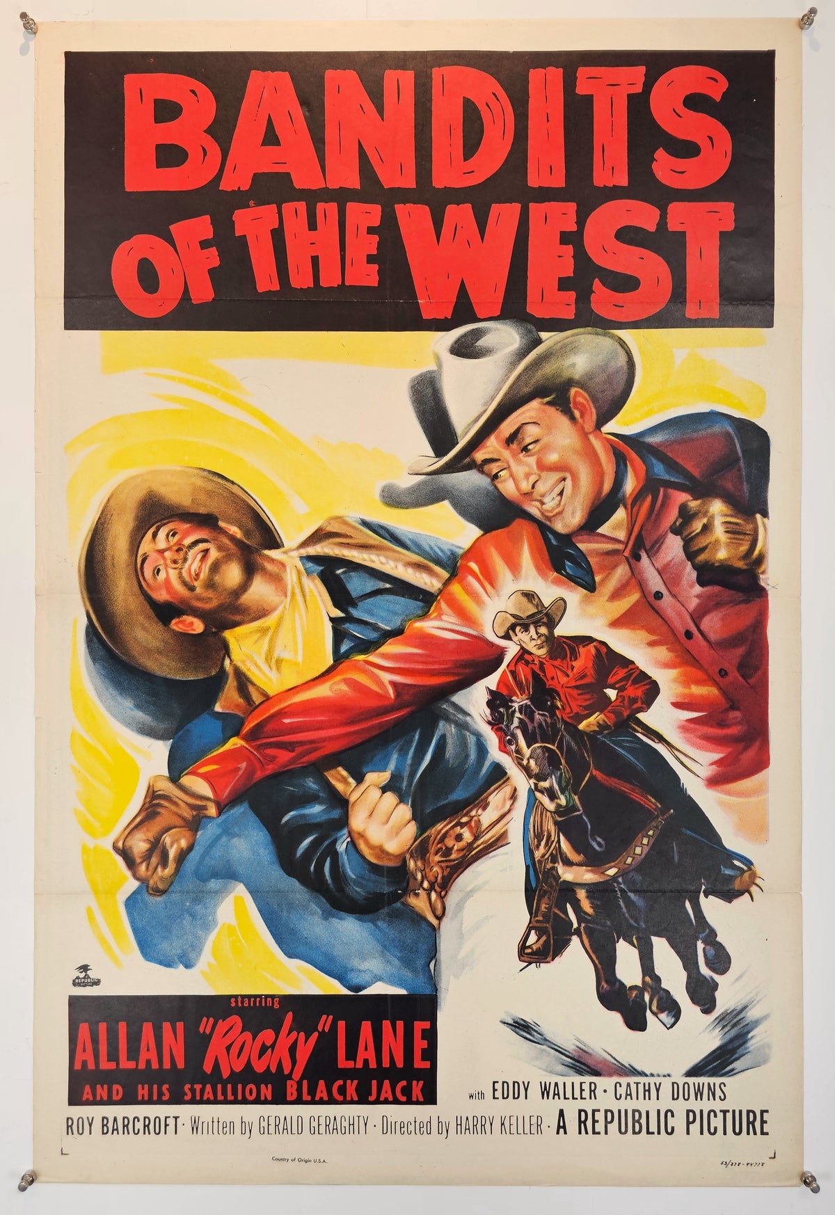 Bandits of the West - Original Vintage Poster