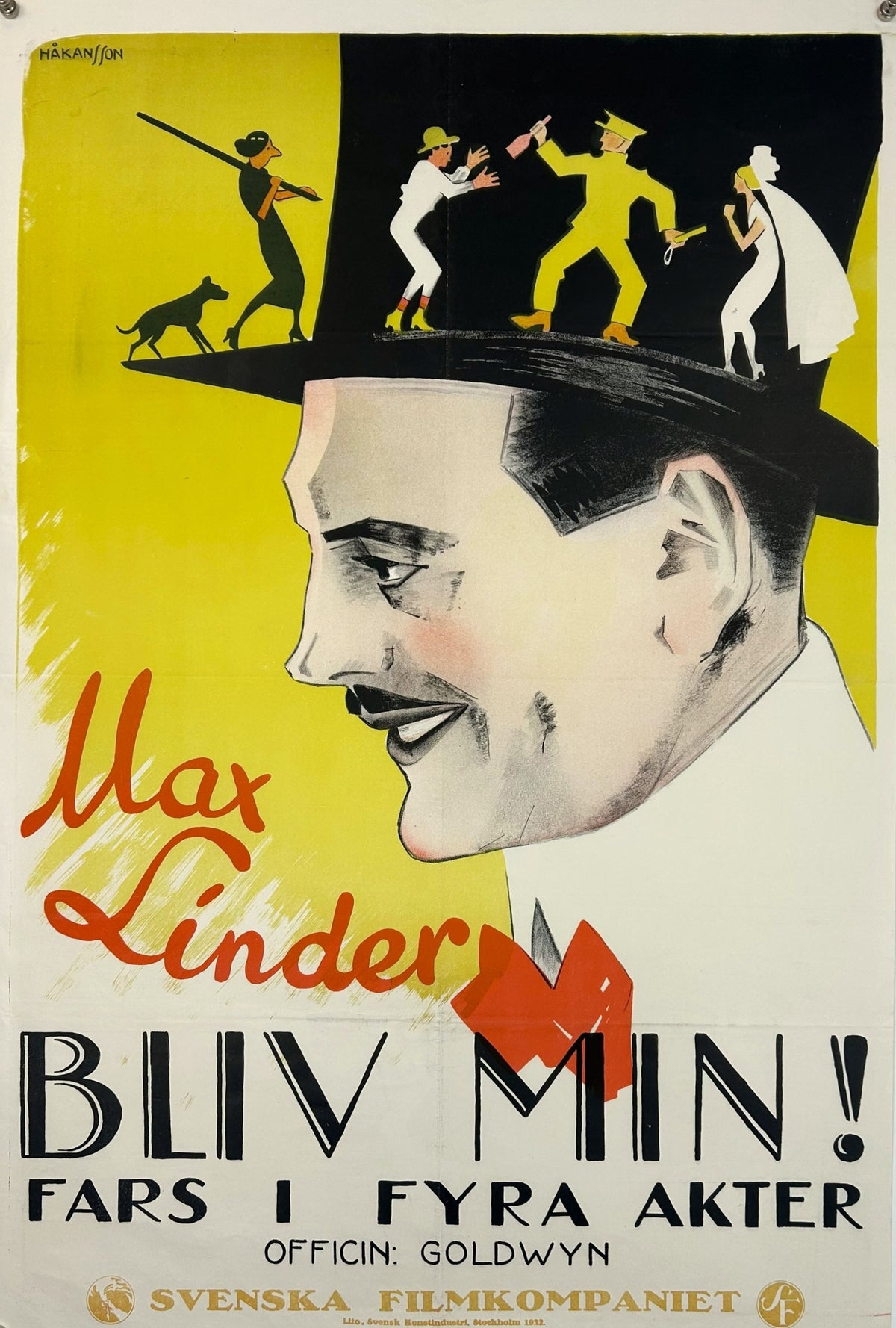 Be My Wife, Swedish Release - Original Vintage Poster
