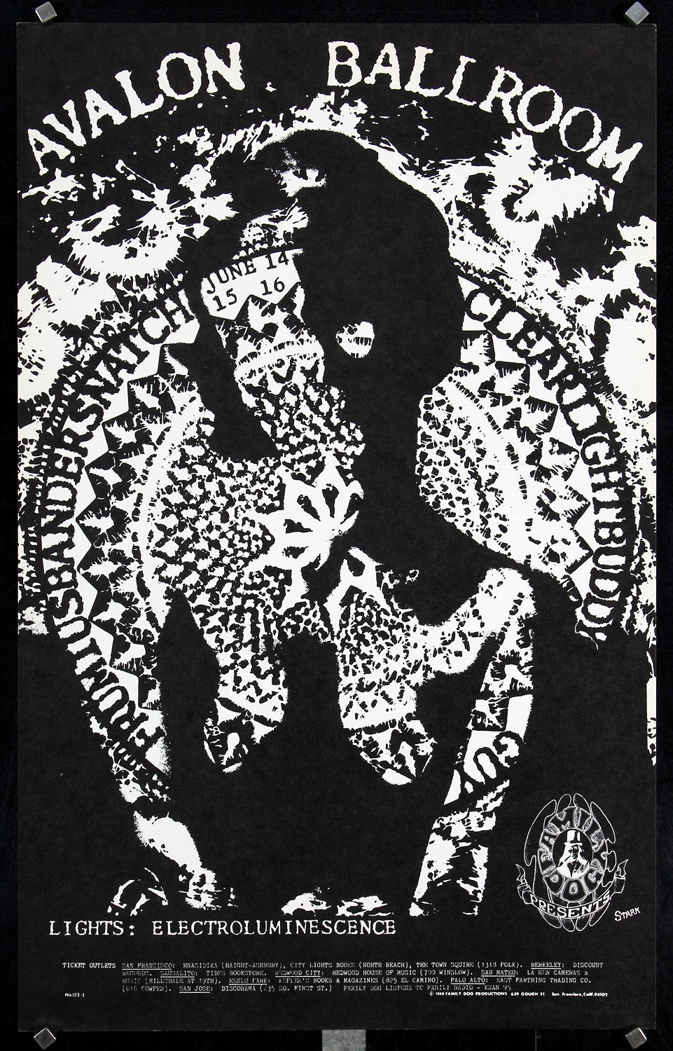 Avalon Ballroom (FD-123-1) - Original Vintage Poster
