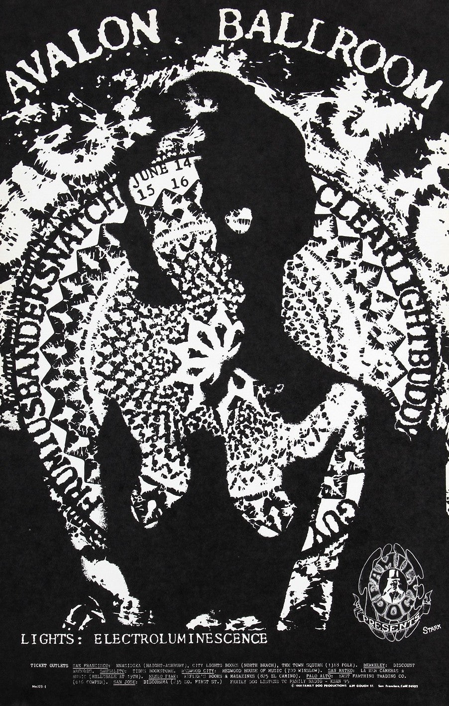 Avalon Ballroom (FD-123-1) - Original Vintage Poster