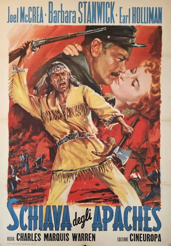 Trooper Hook, Italian Release - Original Vintage Poster