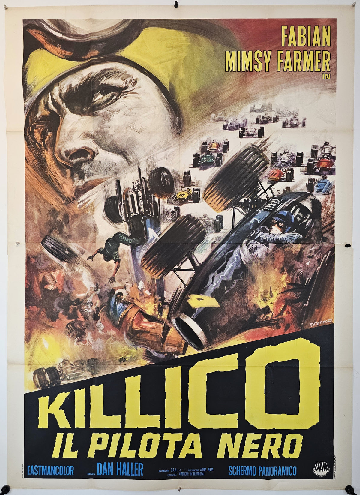 Wild Racers, Italian Release - Original Vintage Poster