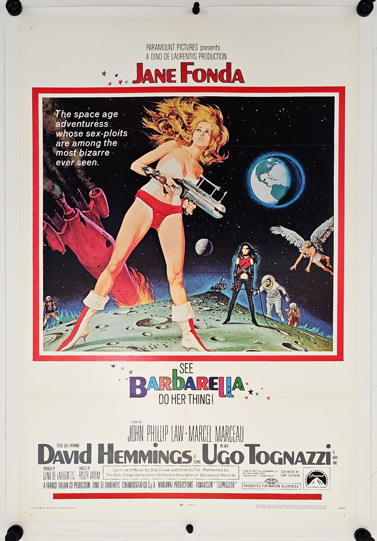 Barbarella, Original Movie Poster - Original Vintage Poster