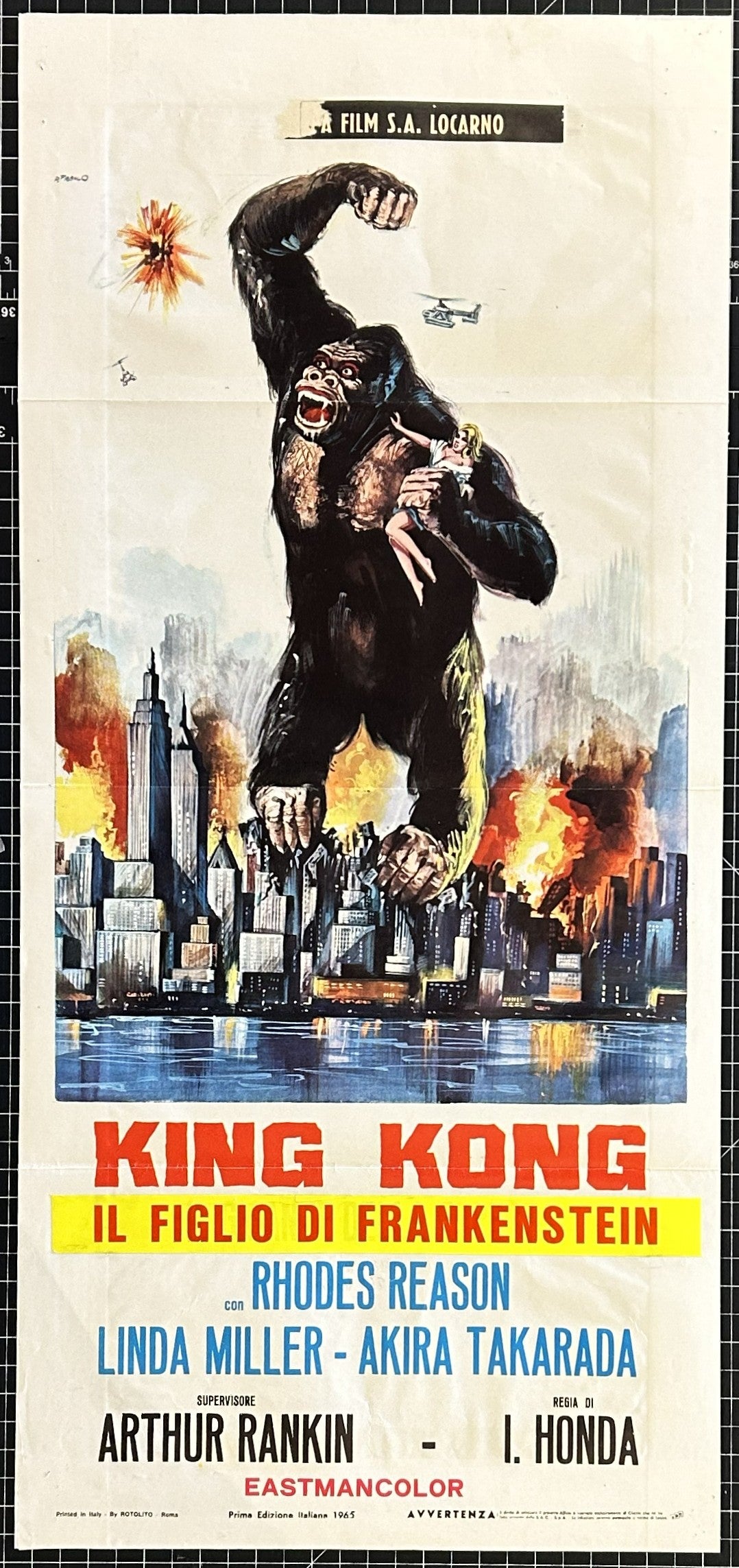 King Kong Escapes, Italian Release - Original Vintage Poster