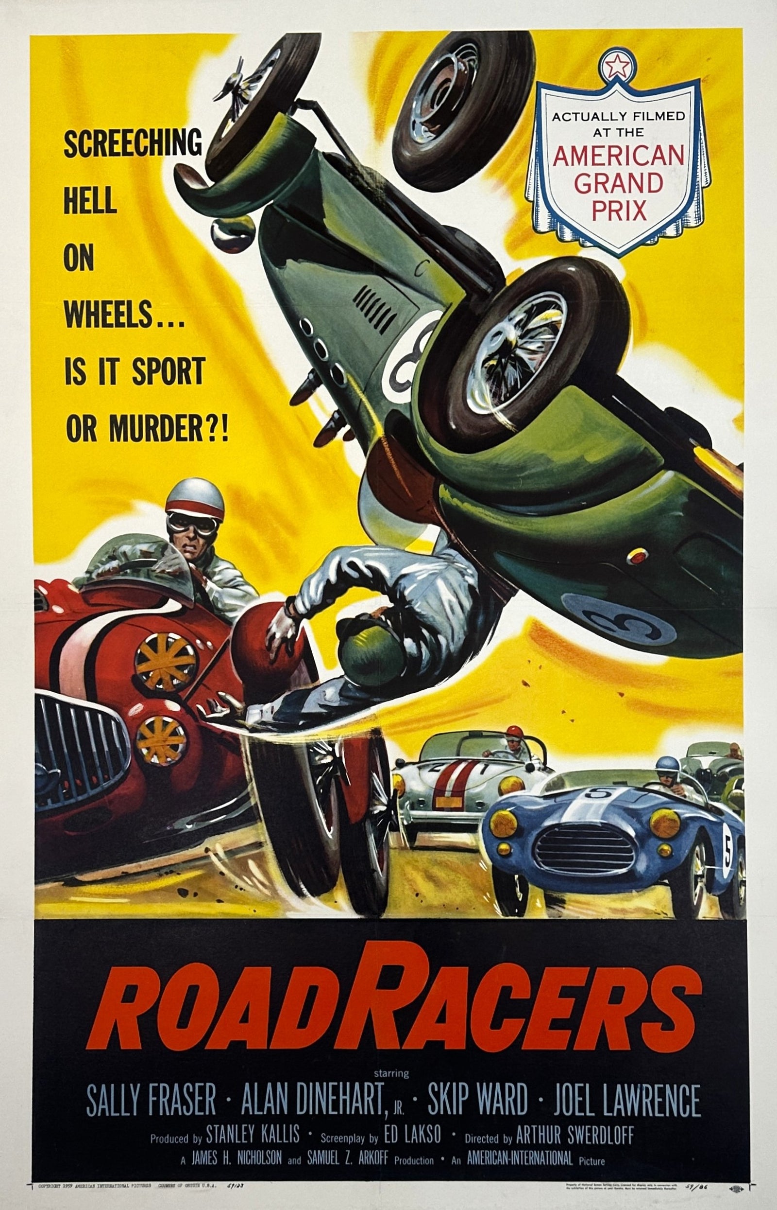 Road Racers  - Original Vintage Poster