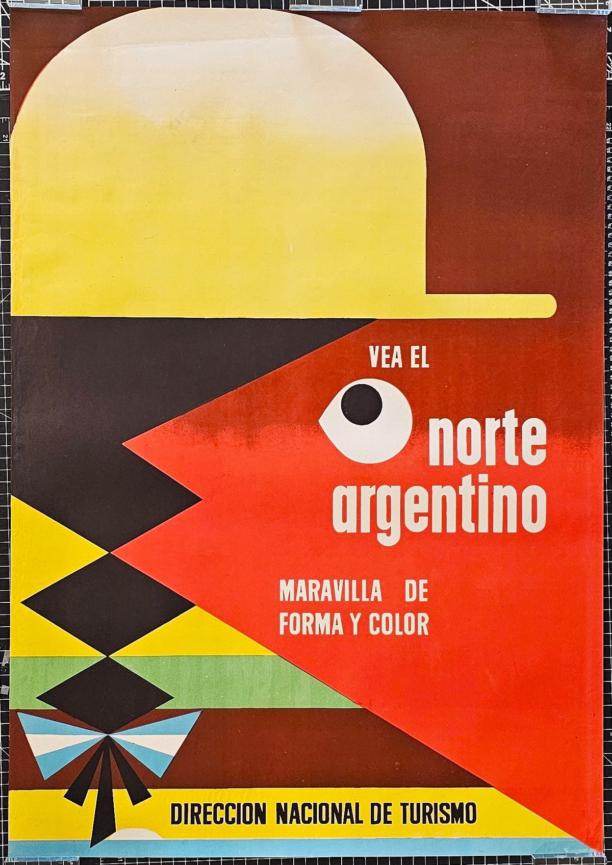 Visit North Argentina by Cesareo - Original Vintage Poster