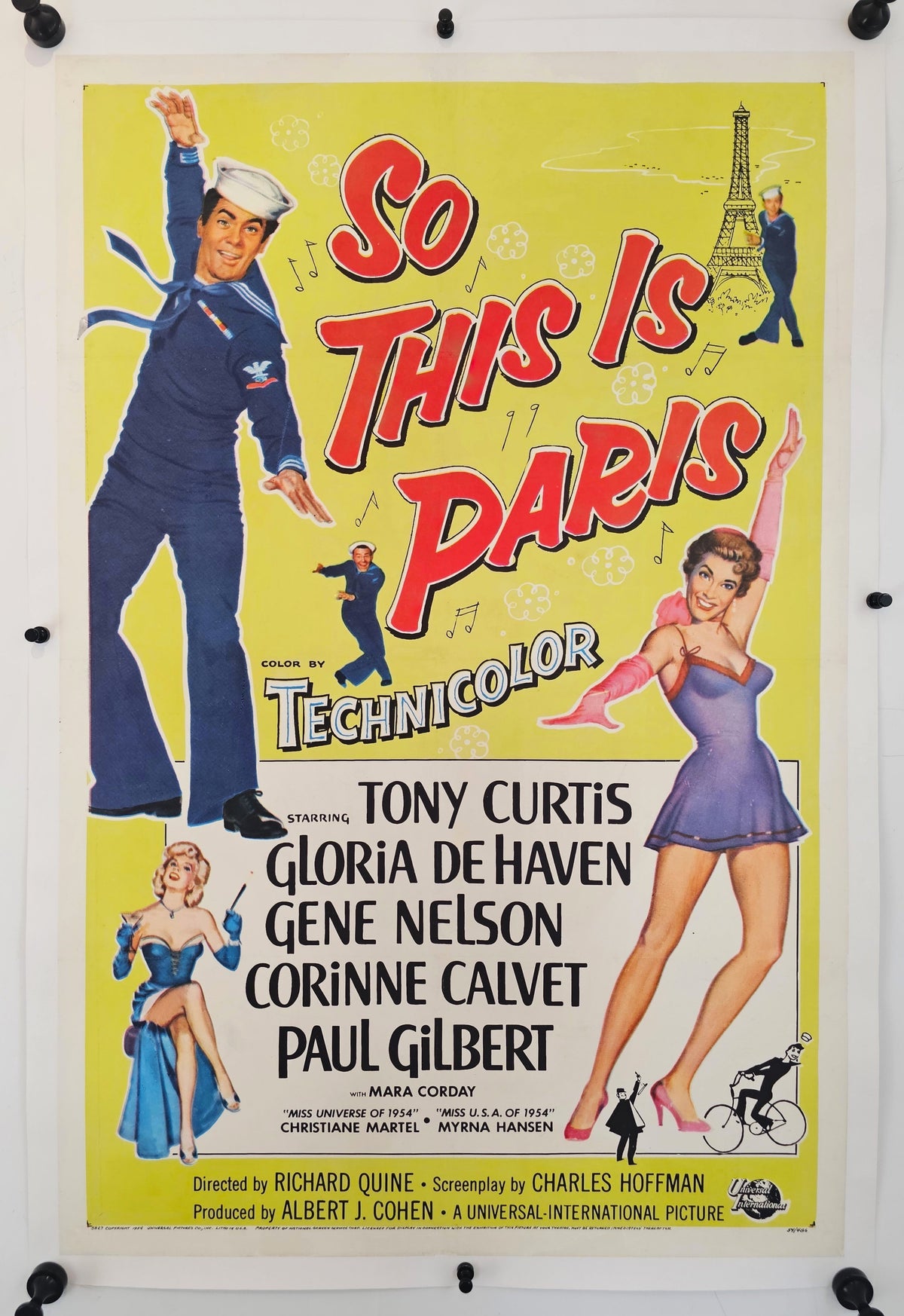 So This Is Paris - Original Vintage Poster