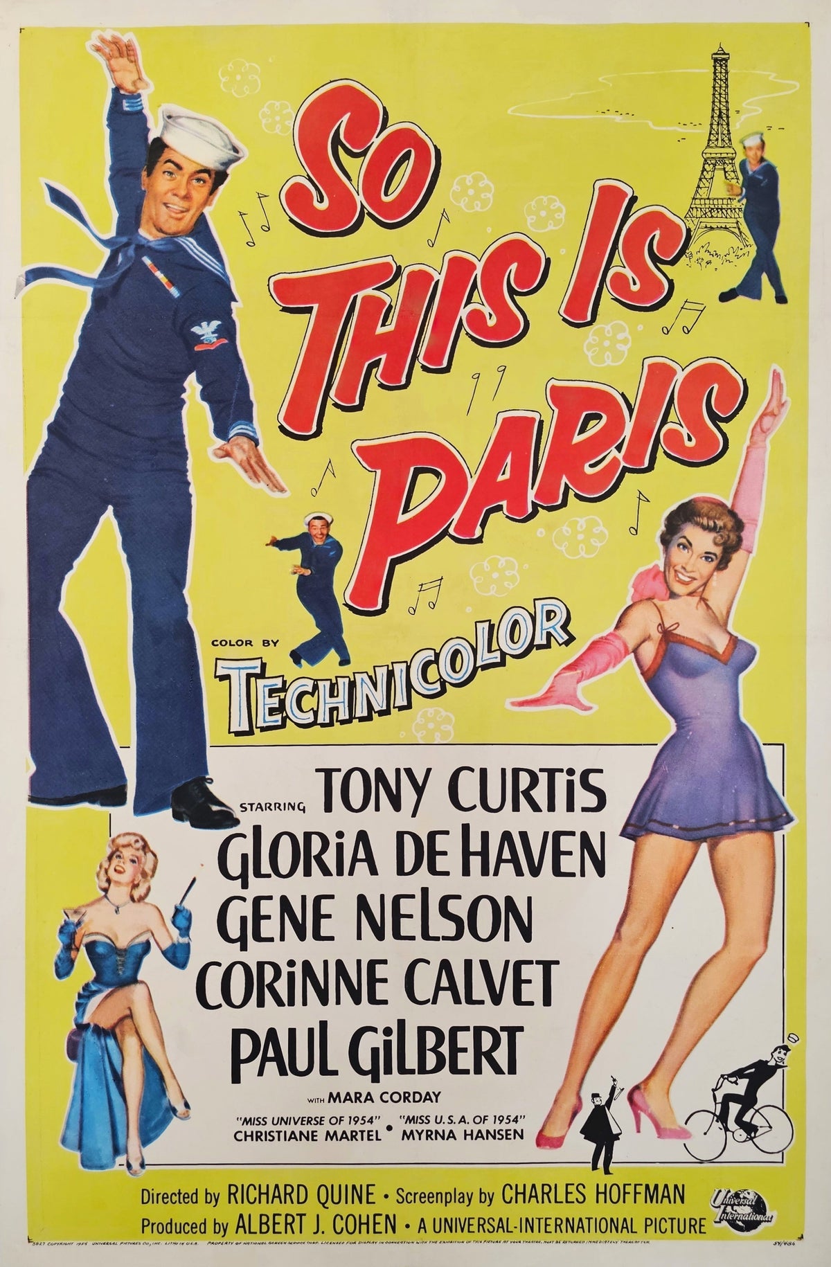 So This Is Paris - Original Vintage Poster