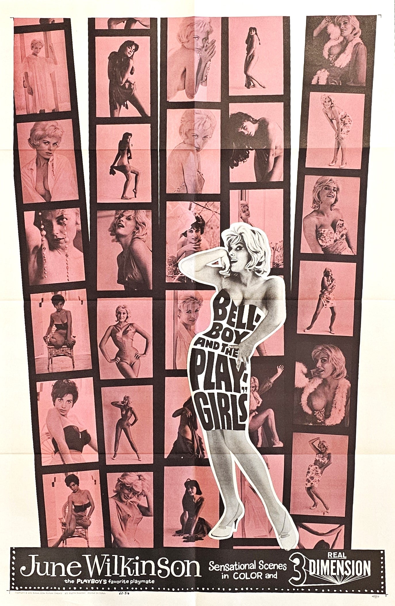 The Bellboy and the Playgirls - Original Vintage Poster