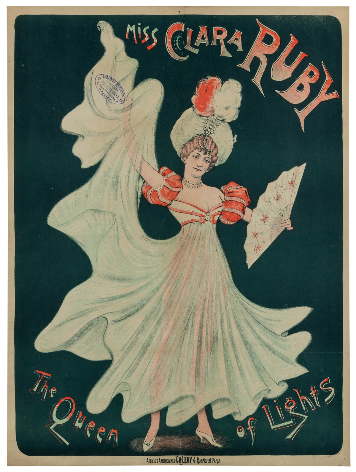 The Queen of Lights - Original Vintage Poster