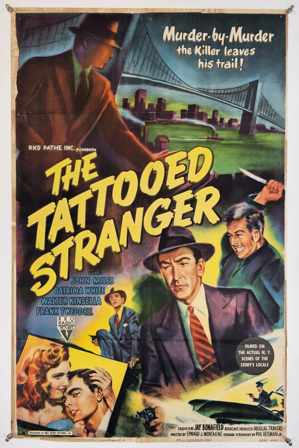 The Tattooed Stranger - Original Vintage Poster