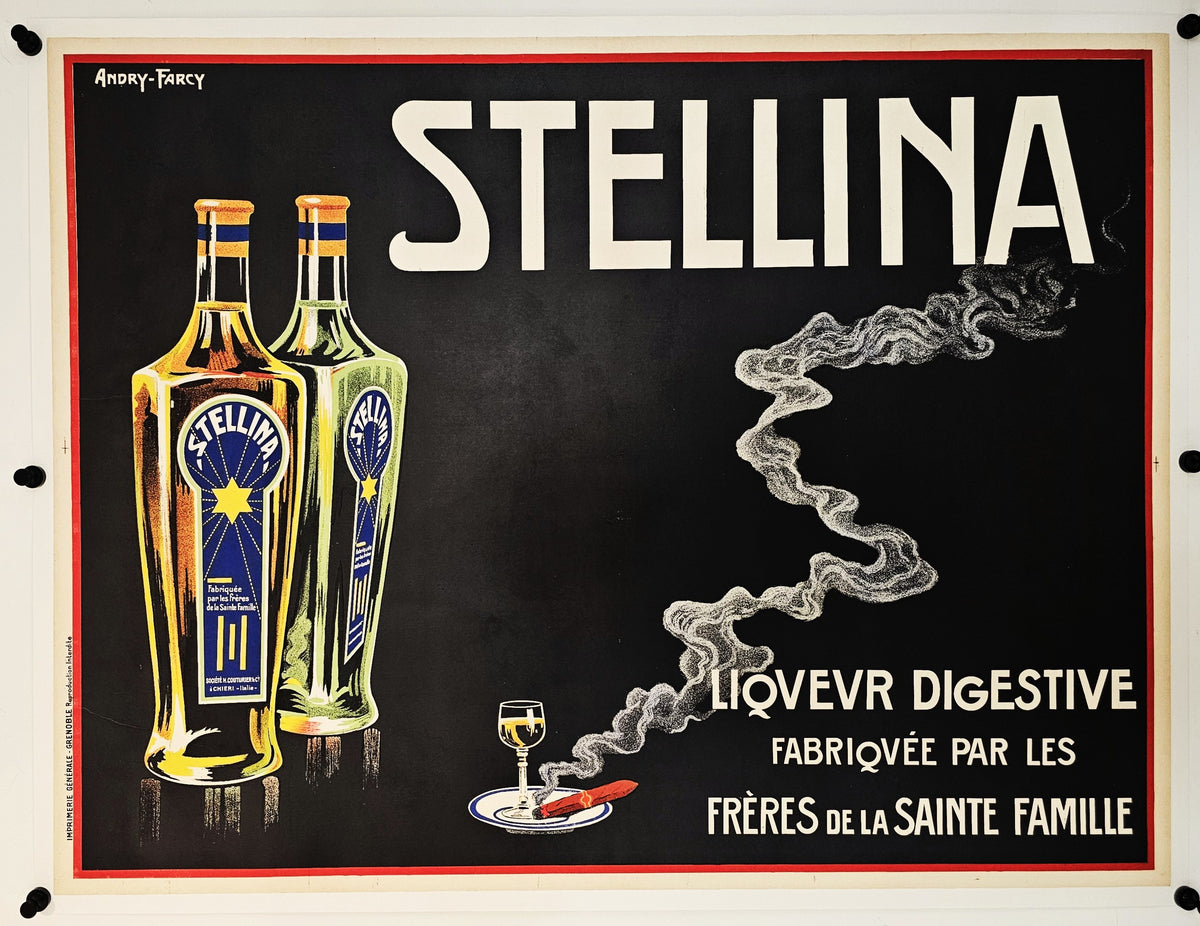 Stellina, Liqeueur Digestive   - Original Vintage Poster