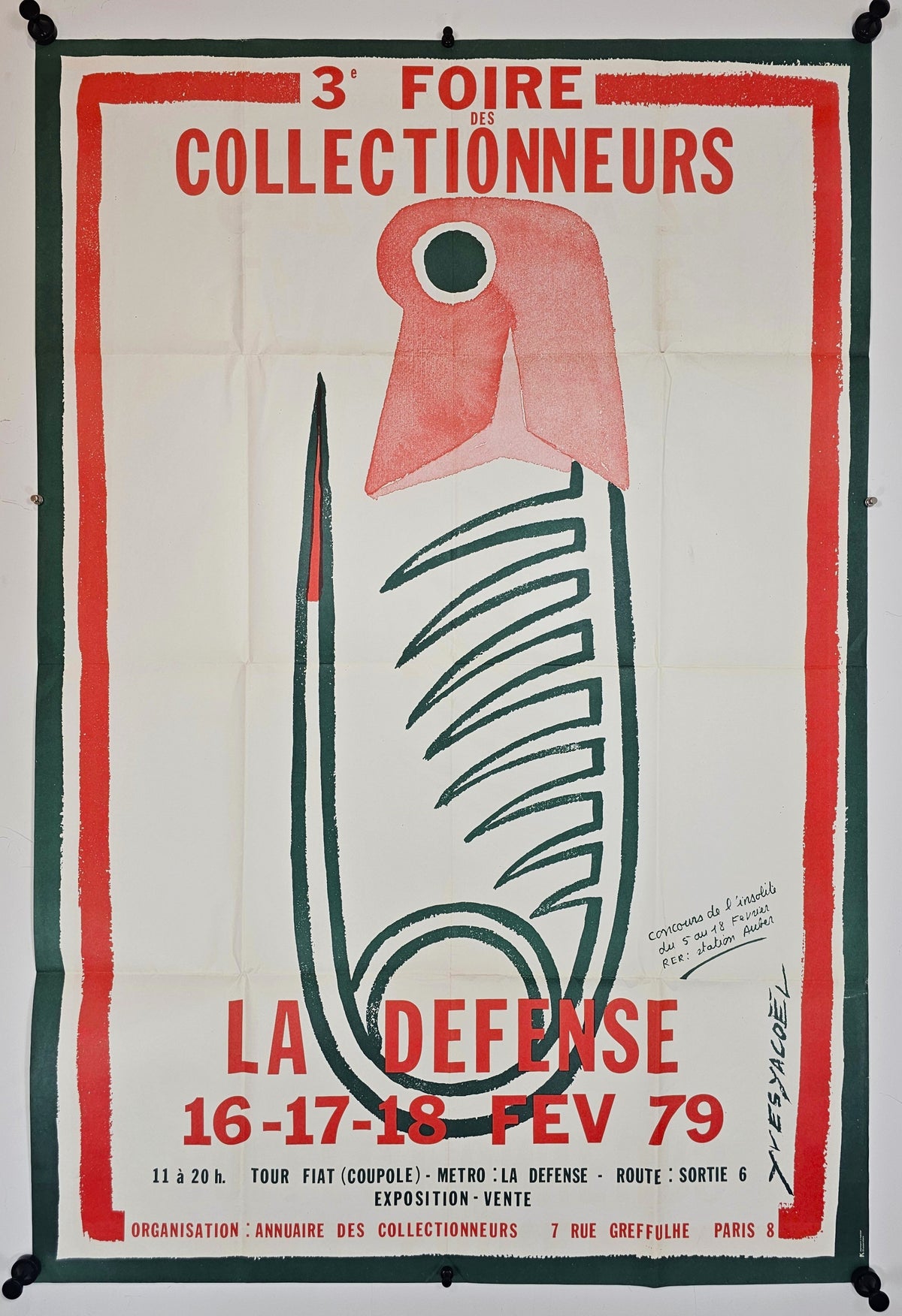 Collectors Fair - Original Vintage Poster