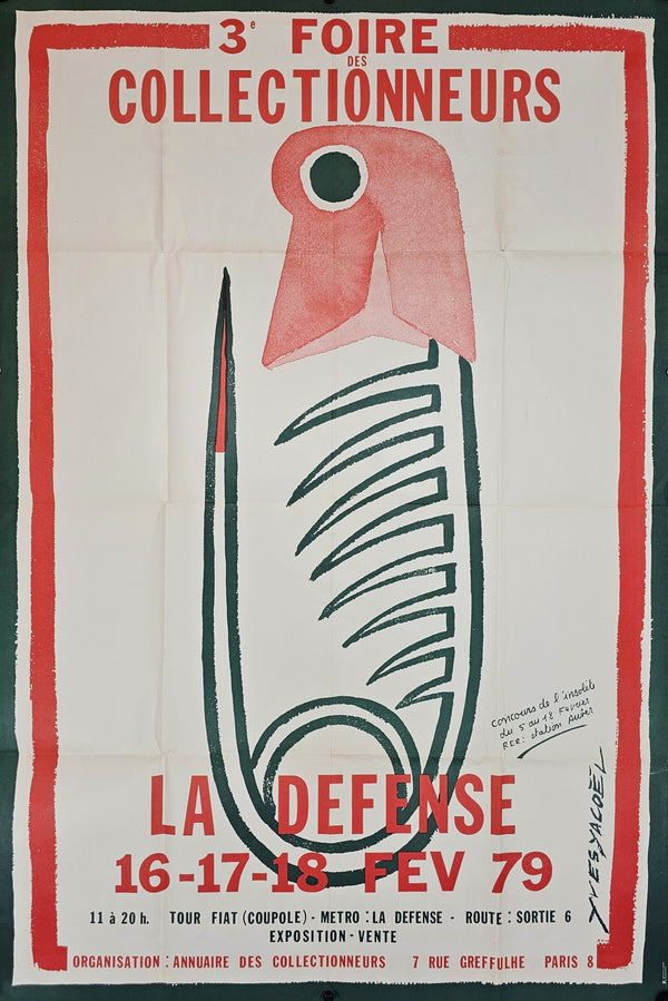 Collectors Fair - Original Vintage Poster