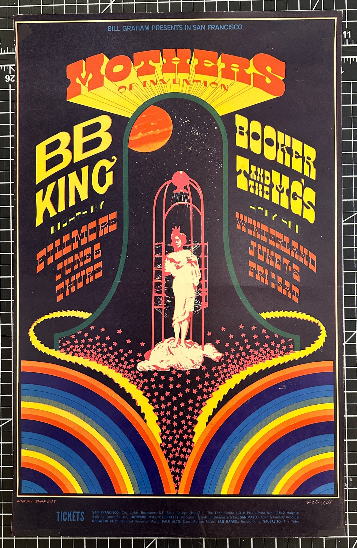 The Mothers Of Invention (BG-123-1) - Original Vintage Poster