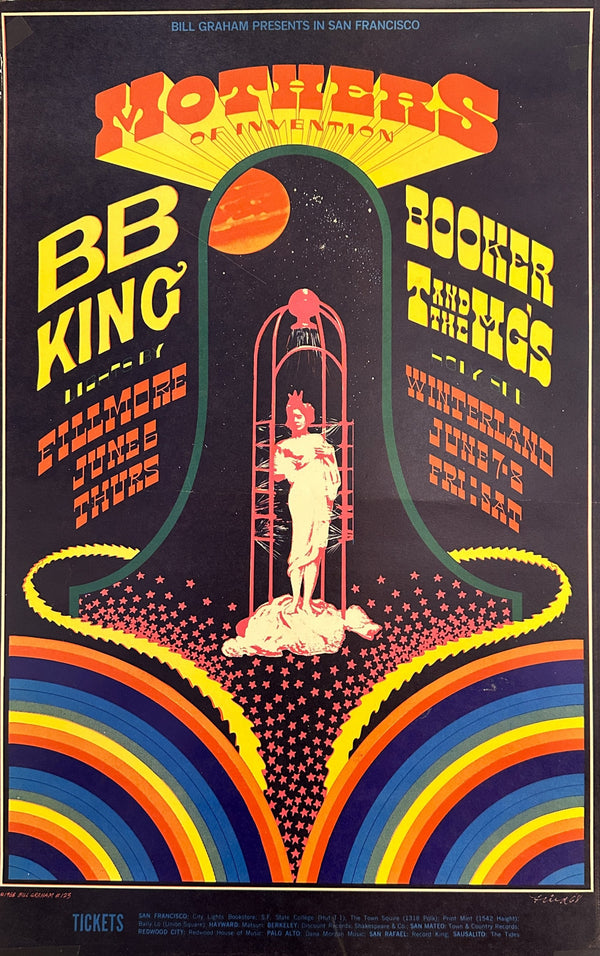 The Mothers Of Invention (BG-123-1) - Original Vintage Poster
