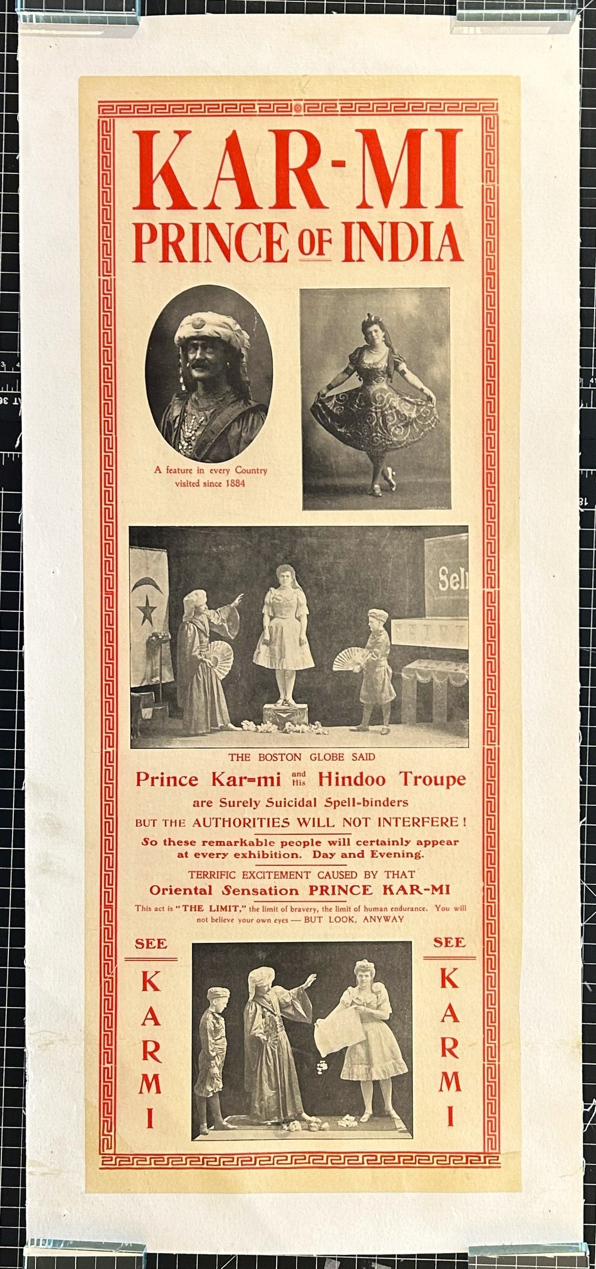 Kar-Mi, Prince of India - Original Vintage Poster