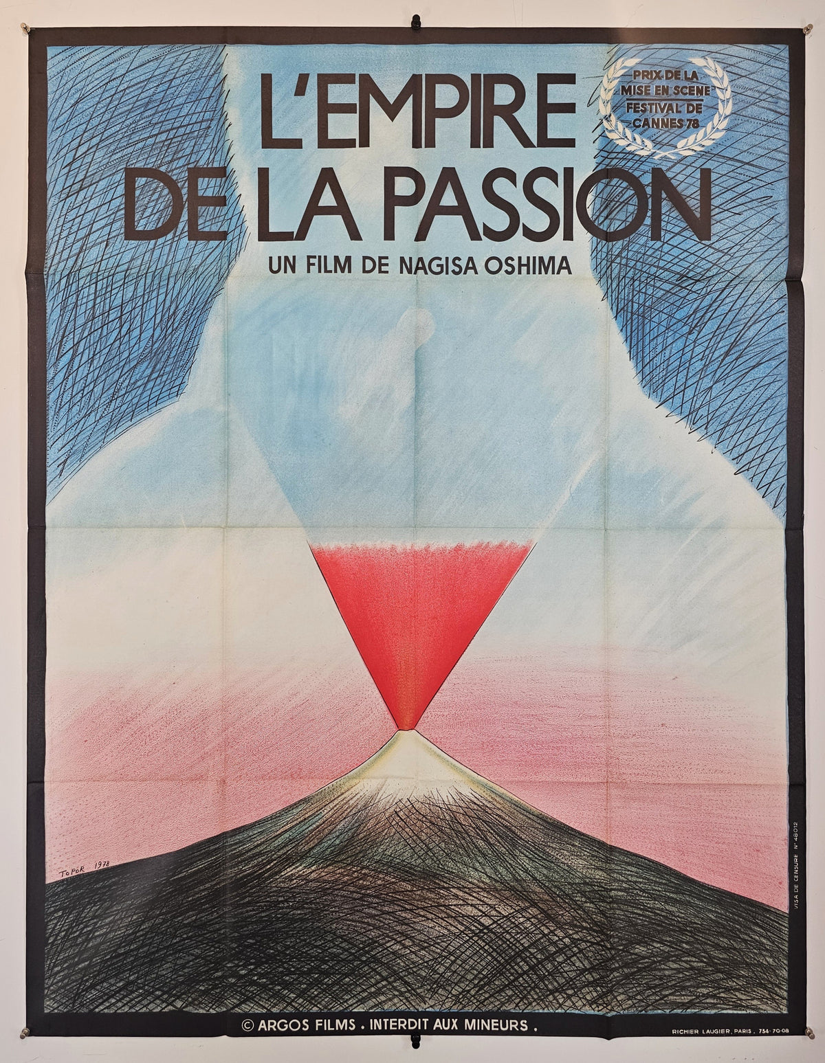 Empire of Passion, French Release - Original Vintage Poster