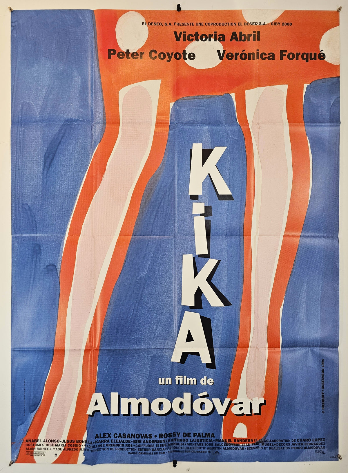 Kika, French Release - Original Vintage Poster