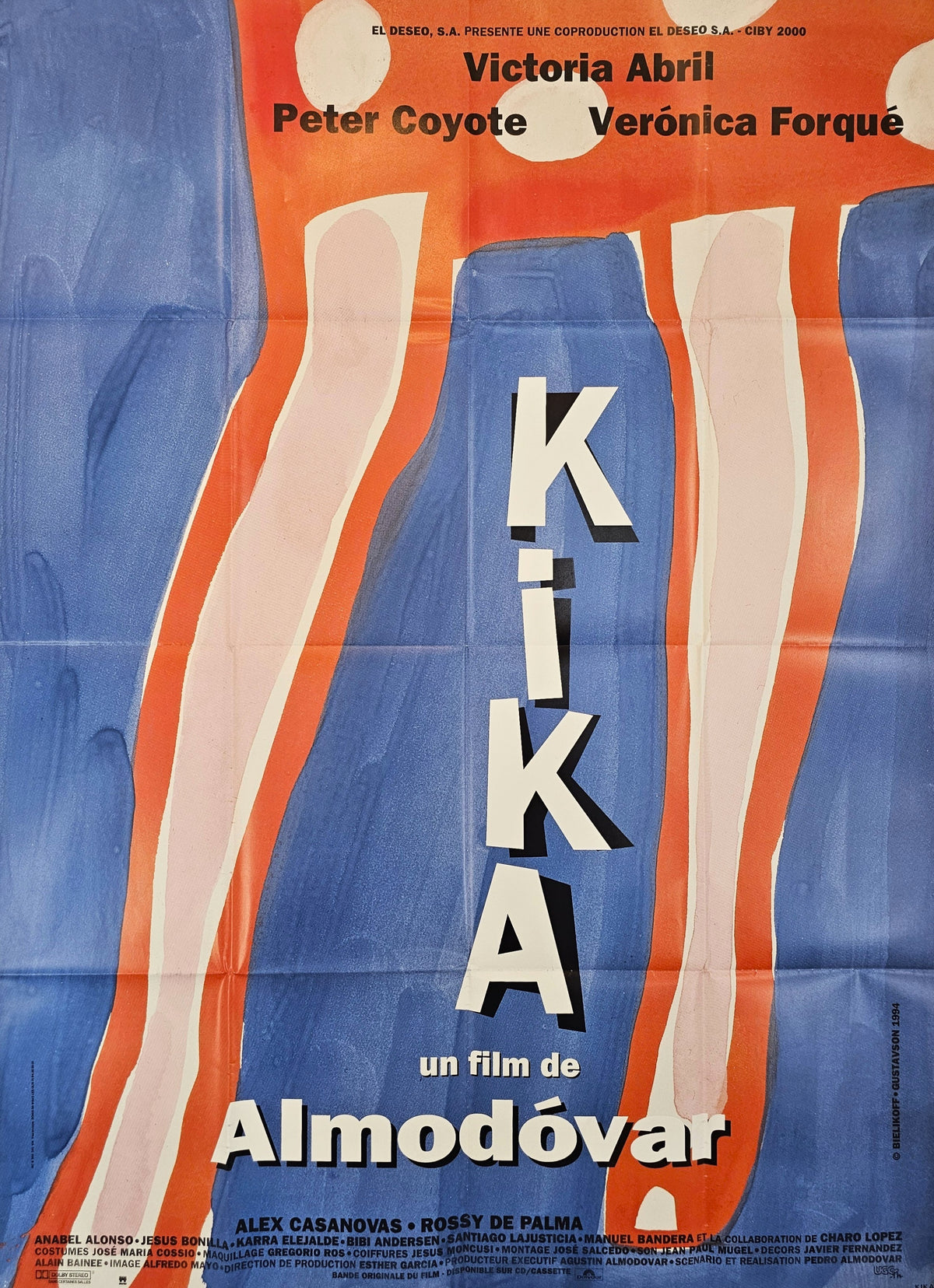 Kika, French Release - Original Vintage Poster