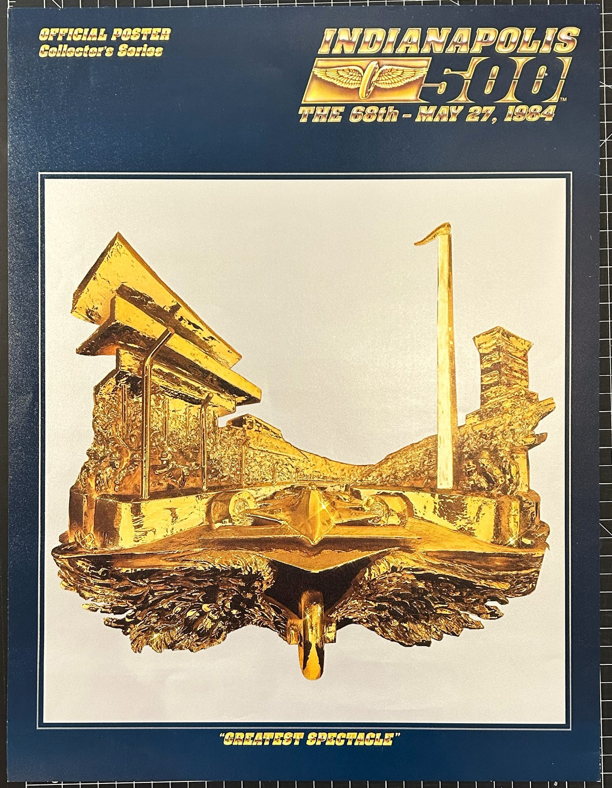 Indy 500 - Original Vintage Poster