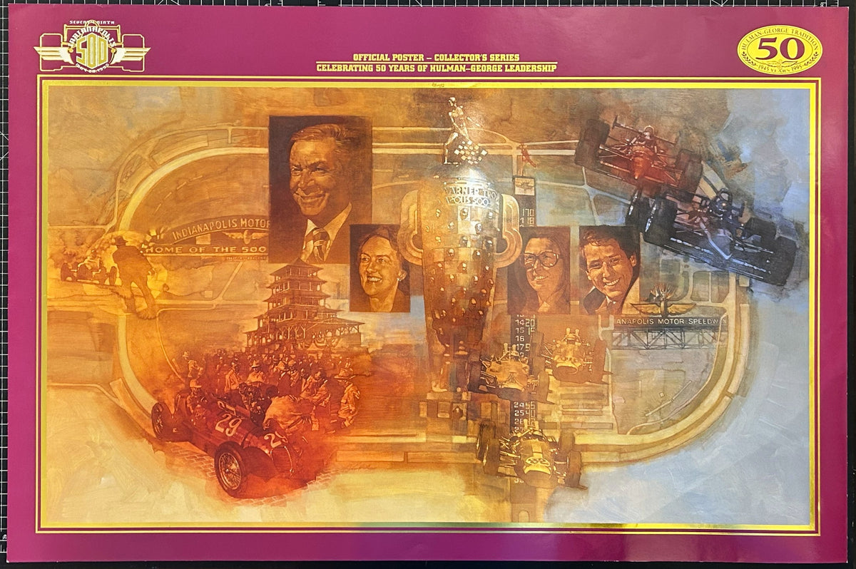 Indy 500, Collector's Series - Original Vintage Poster
