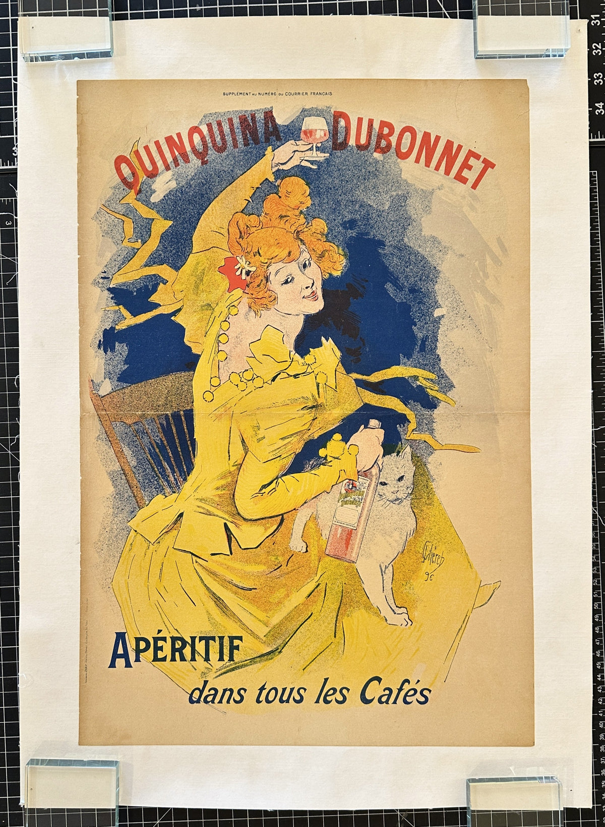 Quinquina Dubonnet by Chéret - Original Vintage Poster