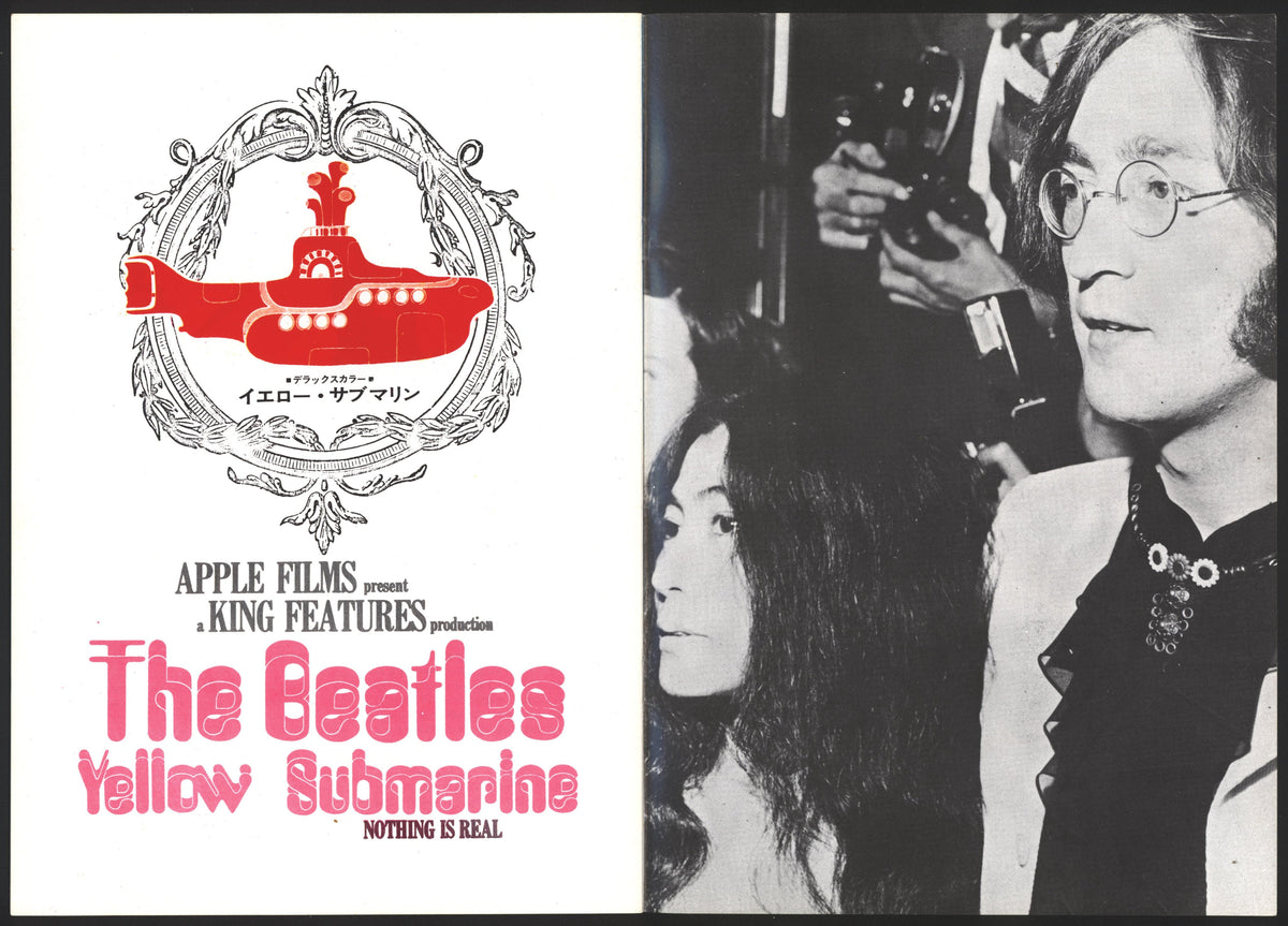 Yellow Submarine, Japanese program - Original Vintage Publication: