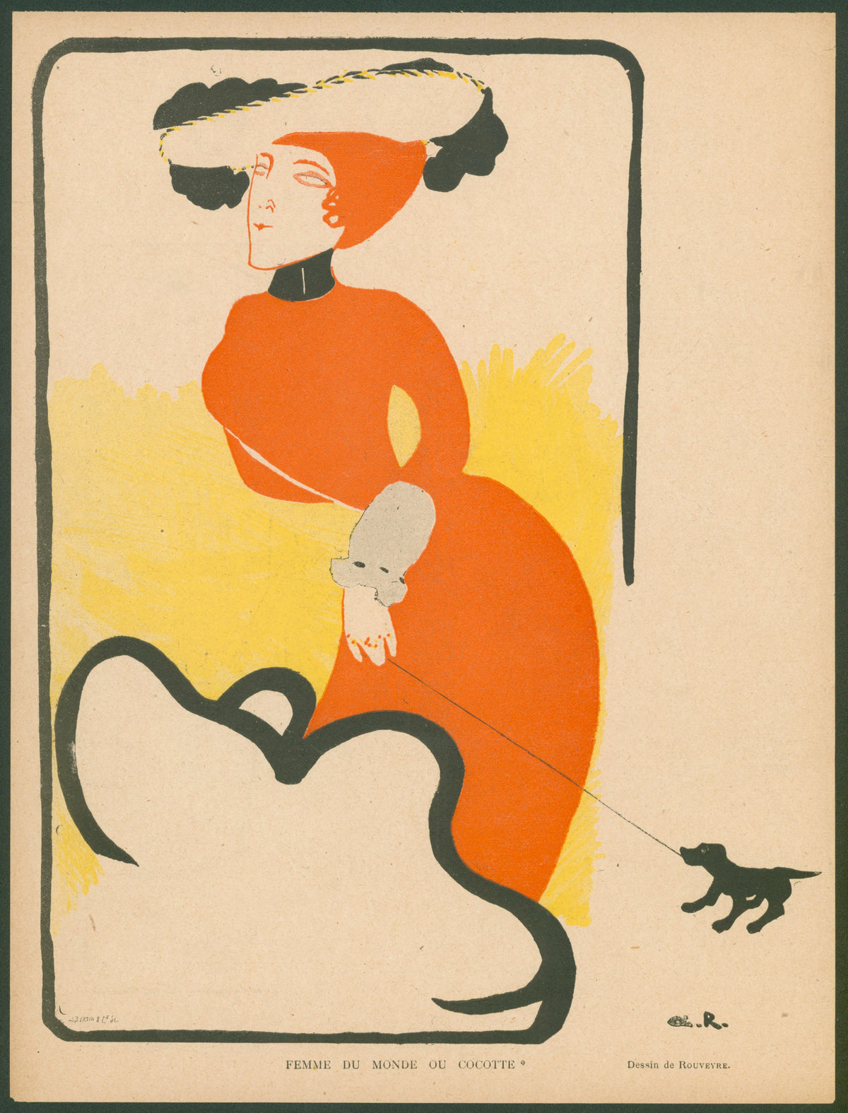 My Little Pup, La Rire - Original Vintage Illustration