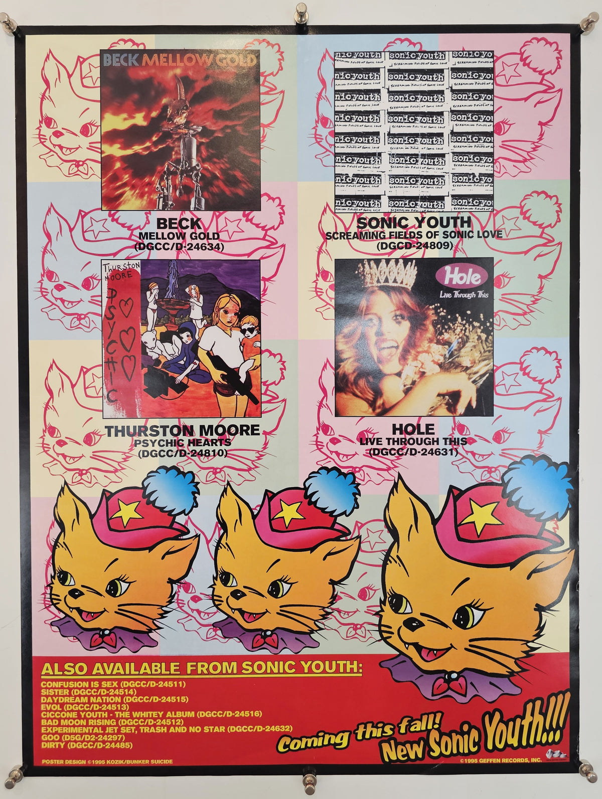 Lollapalooza by Fank Kozik - Original Vintage Poster