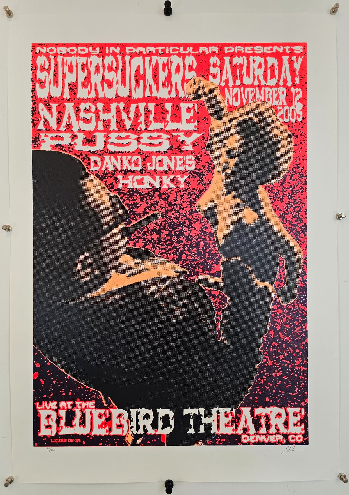 Super Suckers by Lindsay Kuhn (#87/211) - Original Vintage Poster