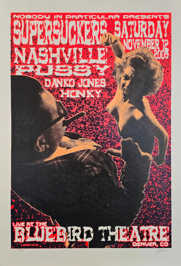 Super Suckers by Lindsay Kuhn, Signed (#87/211) - Original Vintage Poster