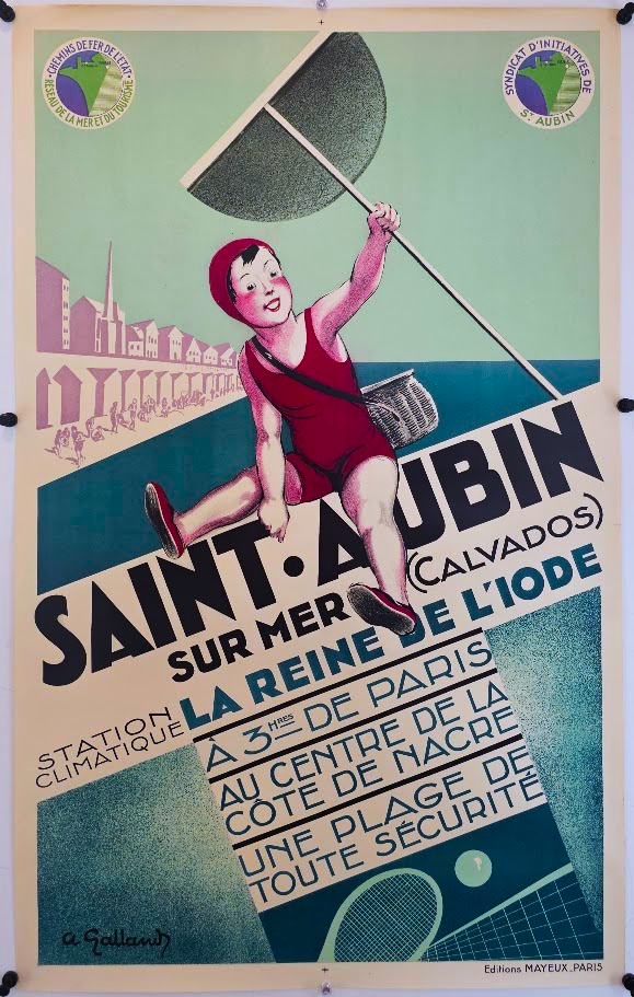 Saint Aubin - Original Vintage Poster