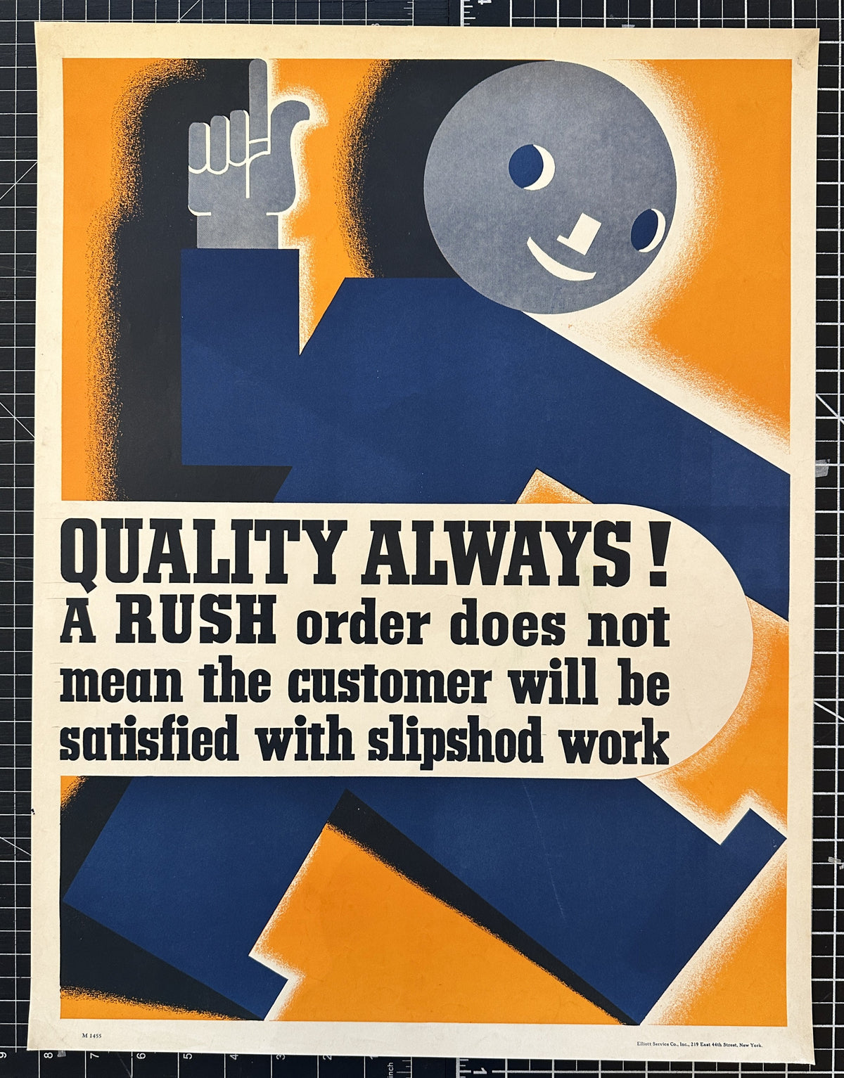 Quality Always, Motivational Poster (WW2) - Original Vintage Poster