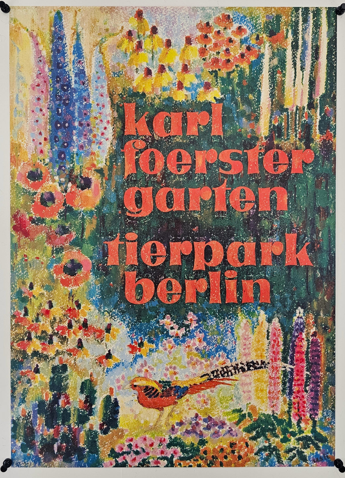 Tierpark Berlin - Original Vintage Poster
