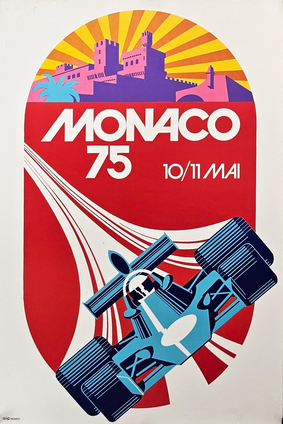 Monaco 75 - Original Vintage Poster