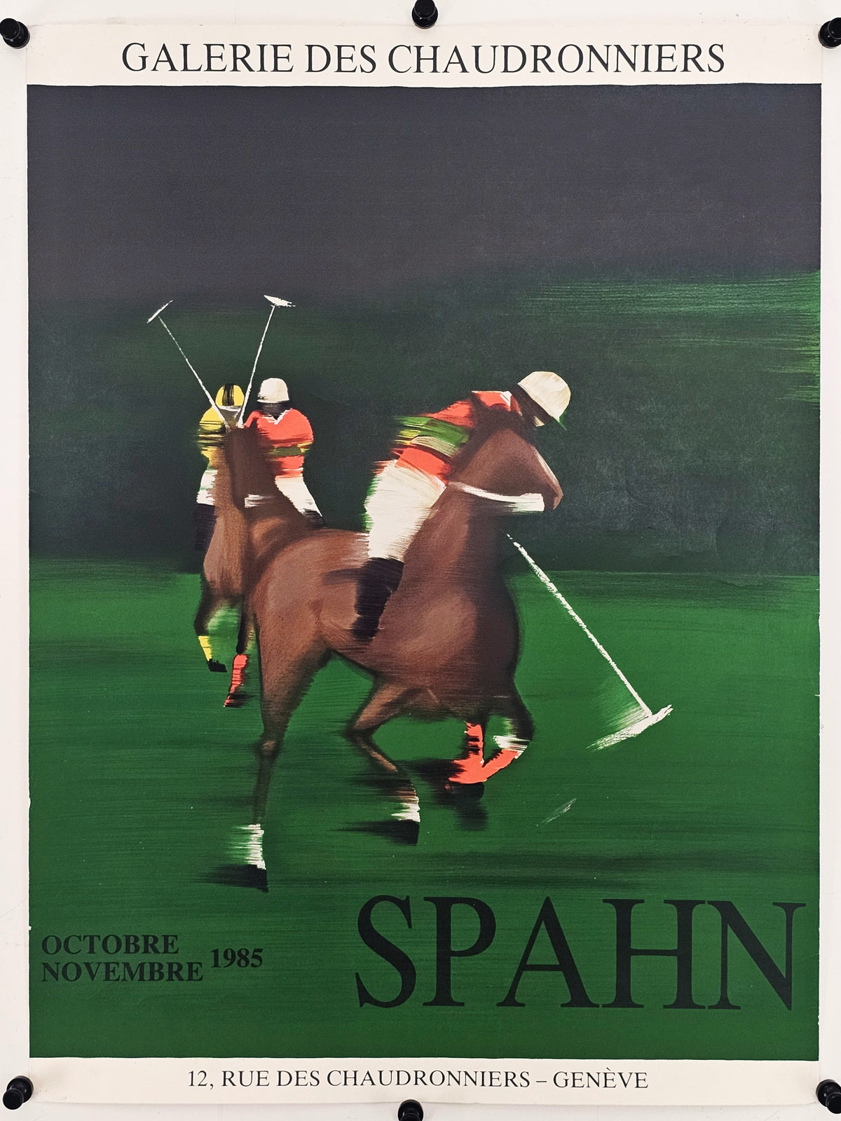 Victor Spahn, Galerie des Chaudronniers - Original Vintage Poster