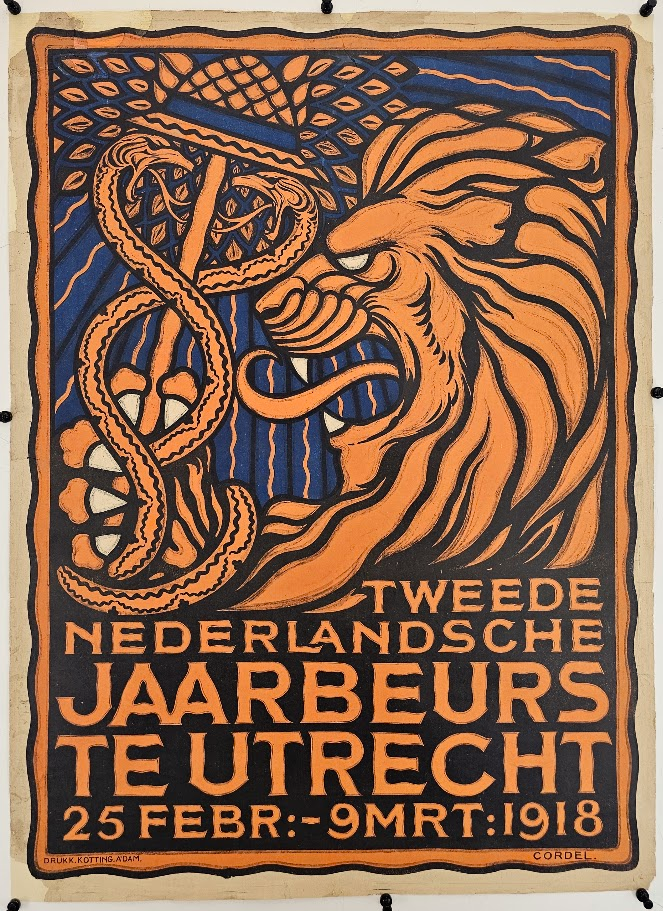 Netherlands Trade Fair  - Original Vintage Poster
