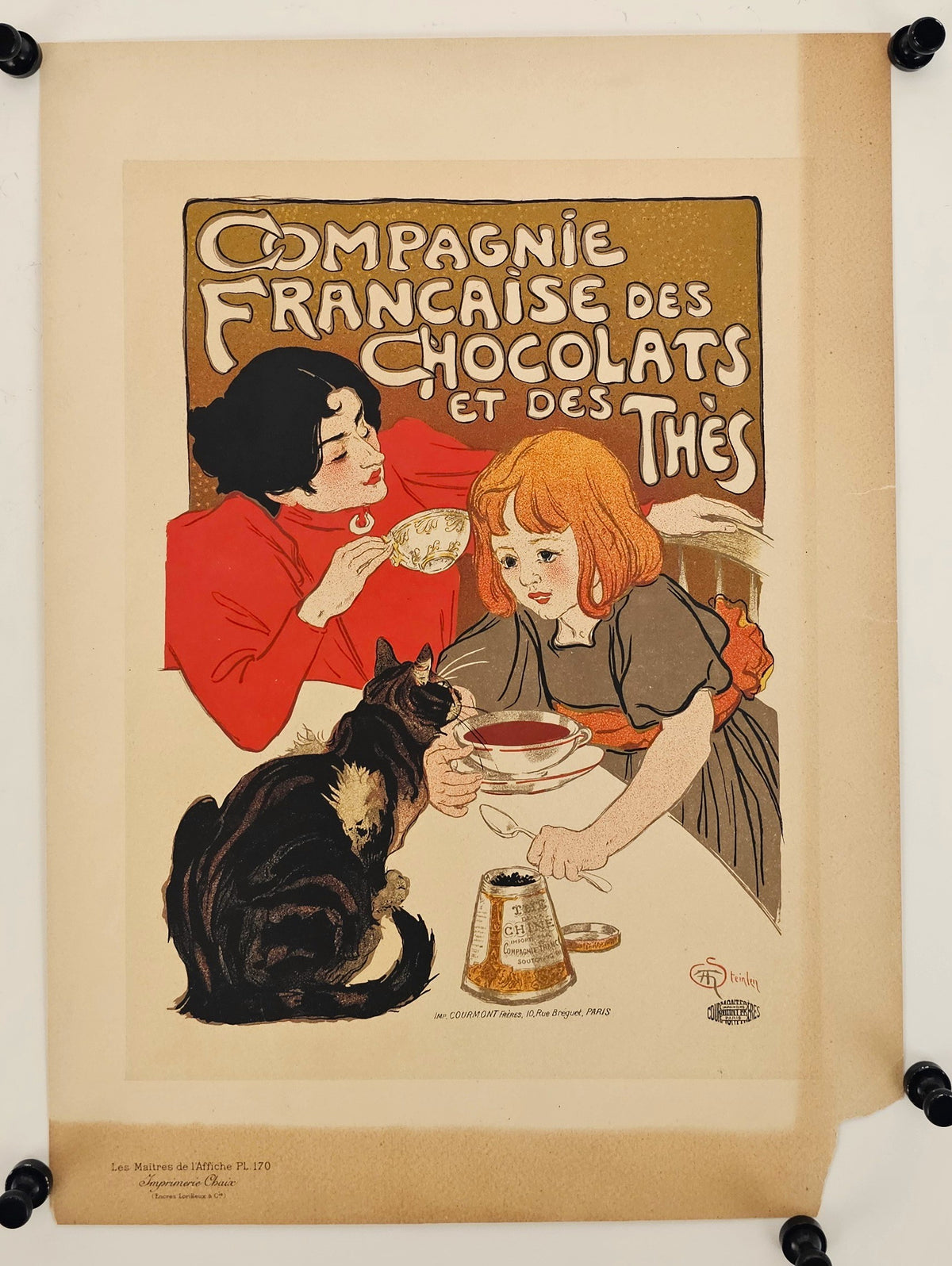 Compagnie Française des Chocolats, Les Maîtres de l'Affiche - Original Vintage Poster