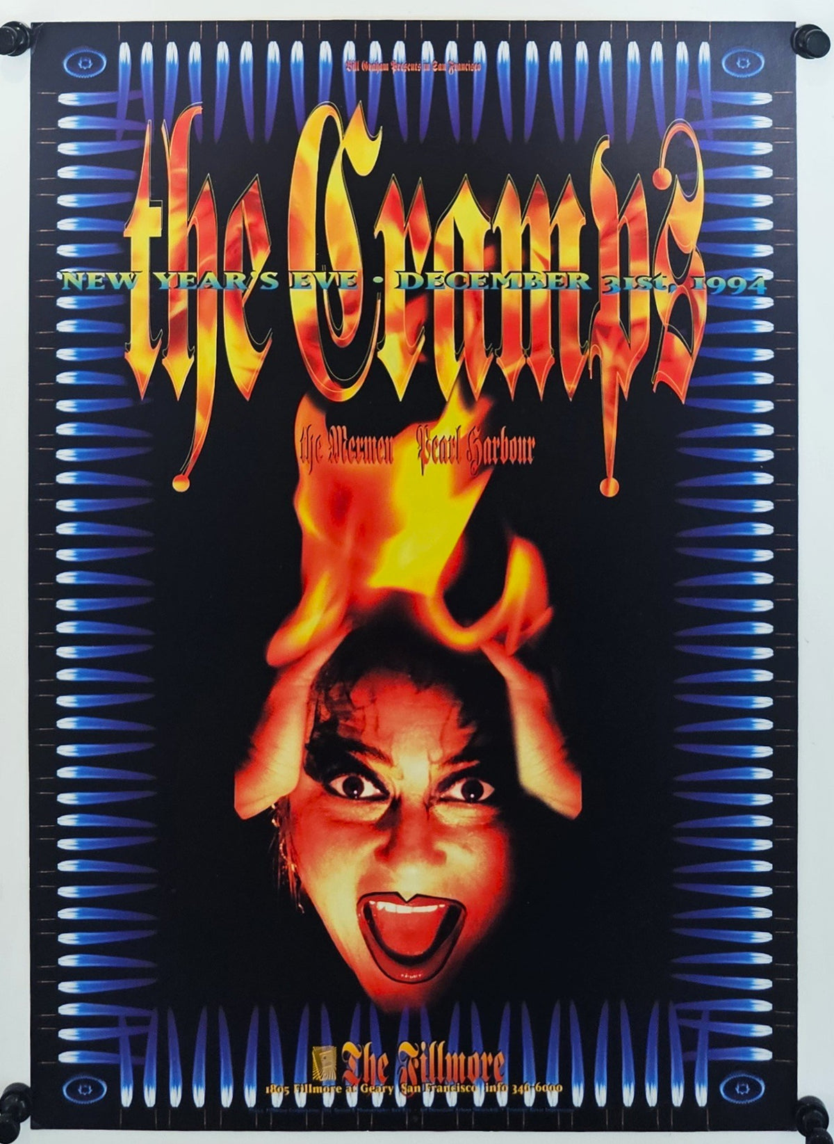 The Cramps by Rex Ray (F-174) - Original Vintage Poster