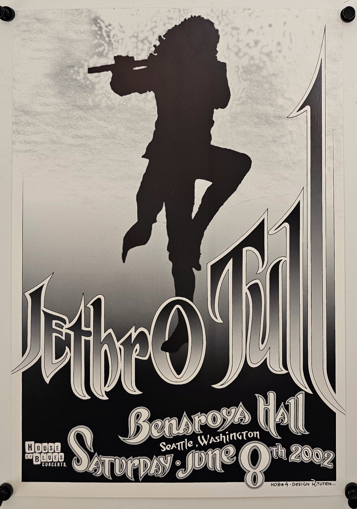 Jethro Tull by Randy Tuten - Original Vintage Poster